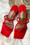 THE ALTER_Red Adele Strappy Stilettos _at_Aza_Fashions