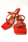 Buy_THE ALTER_Red Adele Strappy Stilettos _at_Aza_Fashions