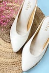 Shop_THE ALTER_White Bianca Pointed Toe Stilettoes  _at_Aza_Fashions