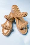 Buy_THE ALTER_Beige Braided Bella Platforms _at_Aza_Fashions