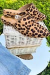 Buy_THE ALTER_Beige Print Leopard Mules _Online_at_Aza_Fashions