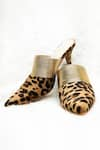 THE ALTER_Beige Print Leopard Stilettos _Online_at_Aza_Fashions