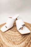 Buy_THE ALTER_White Bellezza Kitten Heels _at_Aza_Fashions