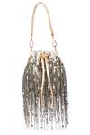 Buy_Born Flash_Silver Beads Natalya Embellished Potli Bag _at_Aza_Fashions