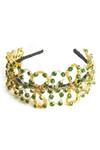 Shop_Born Flash_Gold Embellished Dolyn Hairband _at_Aza_Fashions