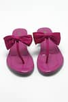 Shop_Perca_Pink T-strap Bow Flats _at_Aza_Fashions