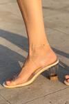 Buy_Tiesta_Beige Transparent Block Heels _Online_at_Aza_Fashions