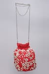 Shop_Ornatte_Red Embroidery Raina Potli Bag_at_Aza_Fashions