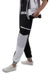 Buy_All2Defy_Black Polyester Colorblock Joggers_Online_at_Aza_Fashions