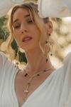 Buy_Zariin_Multi Stone Healing Necklace_at_Aza_Fashions