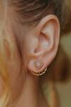 Shop_Zariin_Replaceable Multi Stone Healing Ear Studs Earrings_Online_at_Aza_Fashions