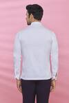 Shop_Aces by Arjun Agarwal_White Cotton Plain Shirt  _at_Aza_Fashions