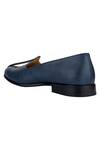 Shop_Sko_Blue Leather Mojaris  _Online_at_Aza_Fashions