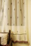 Shop_Inheritance India_Multi Color Cotton Print Hand Block Chanderi Curtains Set Of 2 _at_Aza_Fashions