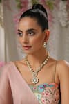 Paisley Pop_Nikita Kundan Necklace Jewellery Set_Online_at_Aza_Fashions