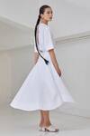 Buy_The Summer House_White Boga Organic Cotton Skirt_Online_at_Aza_Fashions