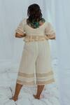 Shop_Latha Puttanna_White Jesal Handwoven Cotton Pant_at_Aza_Fashions