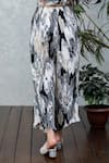 Buy_Rhe-Ana_Grey Printed Floral Gia Pant  _Online_at_Aza_Fashions