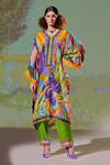 Buy_Rajdeep Ranawat_Multi Color Olivia Silk Kaftan Tunic_Online_at_Aza_Fashions