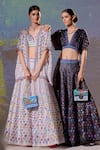 Buy_Rajdeep Ranawat_White Dupion Leela Geometric Print Skirt Set_Online_at_Aza_Fashions