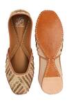 Shop_Jutti Express_Gold Embroidery Glorious Juttis _at_Aza_Fashions
