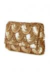 Buy_The Purple Sack_Gold Embroidery, Sequins Clutch With Sling _Online_at_Aza_Fashions