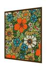 Buy_The Art House_Multi Color Canvas Digital Print Floral Painting_Online_at_Aza_Fashions