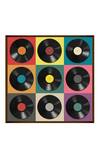 Shop_The Art House_Multi Color Canvas Digital Print Pop Art Cd Painting _at_Aza_Fashions