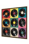 Buy_The Art House_Multi Color Canvas Digital Print Pop Art Cd Painting _Online_at_Aza_Fashions