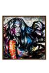 Shop_The Art House_Multi Color Canvas Digital Print Abstract Painting_at_Aza_Fashions
