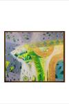 Shop_The Art House_Multi Color Canvas Digital Print Abstract Painting _at_Aza_Fashions