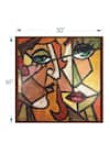 The Art House Multi Color Canvas Digital Print Abstract Face Painting Online at Aza Fashions The Art House_Multi Color Canvas Digital Print Abstract Face Painting_Online_at_Aza_Fashions
