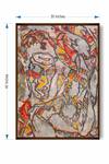 The Art House_Multi Color Canvas Digital Print Abstract Painting_Online_at_Aza_Fashions