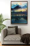Buy The Art House Landscape Handmade Painting Online Aza Fashions