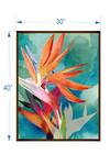 The Art House_Multi Color Canvas Handmade Flower Painting_Online_at_Aza_Fashions