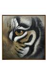 Shop_The Art House_Multi Color Canvas Handmade Tiger Face Painting _at_Aza_Fashions