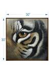 The Art House_Multi Color Canvas Handmade Tiger Face Painting _Online_at_Aza_Fashions