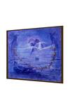 Buy_The Art House_Multi Color Canvas Handmade Abstract Underwater Painting_Online_at_Aza_Fashions