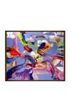 Shop The Art House Multi Color Canvas Handmade Rectangular Shaped Painting at Aza Fashions Shop_The Art House_Multi Color Canvas Handmade Rectangular Shaped Painting_at_Aza_Fashions
