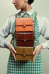 Tan & Loom_Brown Piccolo Box Bag _Online_at_Aza_Fashions