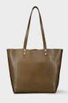 Buy_Tan & Loom_Green Old Fashioned Tote Bag _at_Aza_Fashions