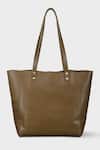 Shop_Tan & Loom_Green Old Fashioned Tote Bag _at_Aza_Fashions