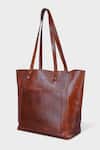 Tan & Loom_Brown Old Fashioned Tote Bag _Online_at_Aza_Fashions