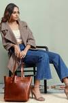 Buy_Tan & Loom_Brown Old Fashioned Tote Bag _Online_at_Aza_Fashions