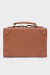 Shop_Tan & Loom_Peach Mini Travellers Trunk Sling Bag _at_Aza_Fashions