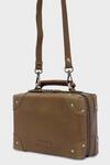 Tan & Loom_Green Mini Travellers Trunk Sling _Online_at_Aza_Fashions