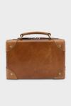 Shop_Tan & Loom_Brown Mini Travellers Trunk Sling Bag _at_Aza_Fashions