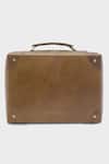 Buy_Tan & Loom_Green Travellers Trunk Sling Bag _at_Aza_Fashions