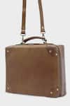 Shop_Tan & Loom_Green Travellers Trunk Sling Bag _at_Aza_Fashions