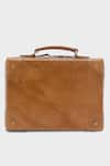 Buy_Tan & Loom_Brown Travellers Trunk Sling Bag _at_Aza_Fashions